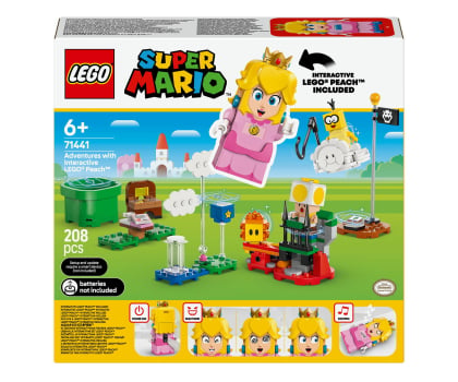 Klocki LEGO® LEGO Super Mario 71441 Przygody z interaktywną figurką LEGO Peach